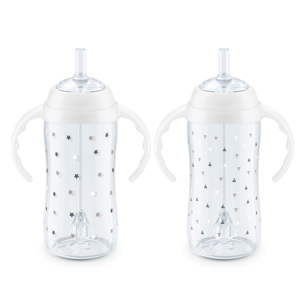 NUK frente del pack de dos vasos, práctico para aprender a beber
