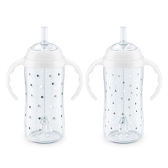 NUK frente del pack de dos vasos, práctico para aprender a beber