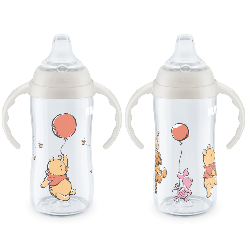 NUK vaso Pooh frontal pack de dos, diseño atractivo y práctico