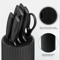 NULAS bloque universal con ranuras, almacenamiento seguro y ordenado