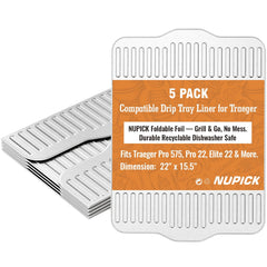 NUPICK bandeja frontal empaquetada mostrando ajuste y protección
