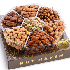 Nut Haven caja frontal elegante lista para regalar y sorprender