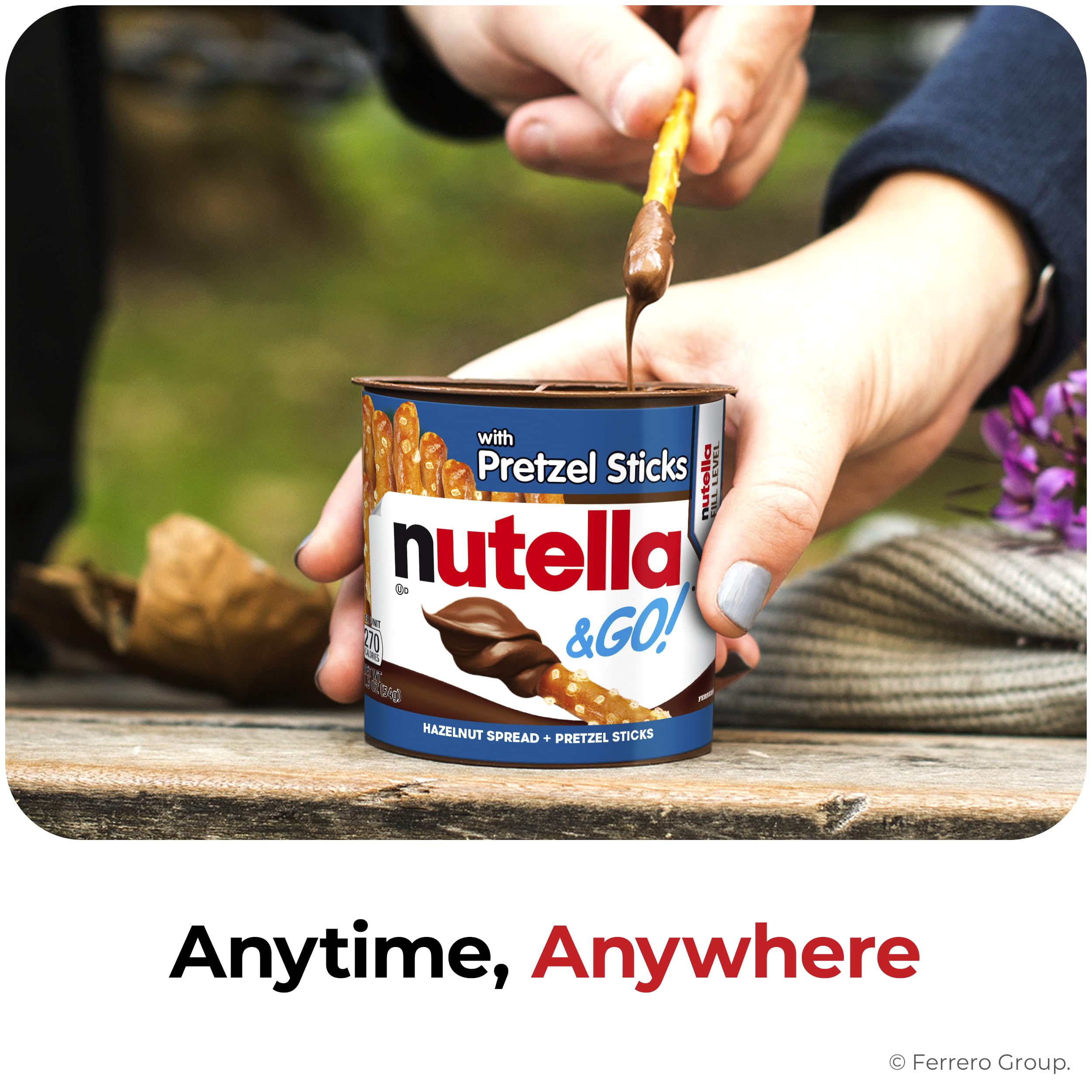 Nutella snack en lonchera Nutella & GO! merienda escolar equilibrada