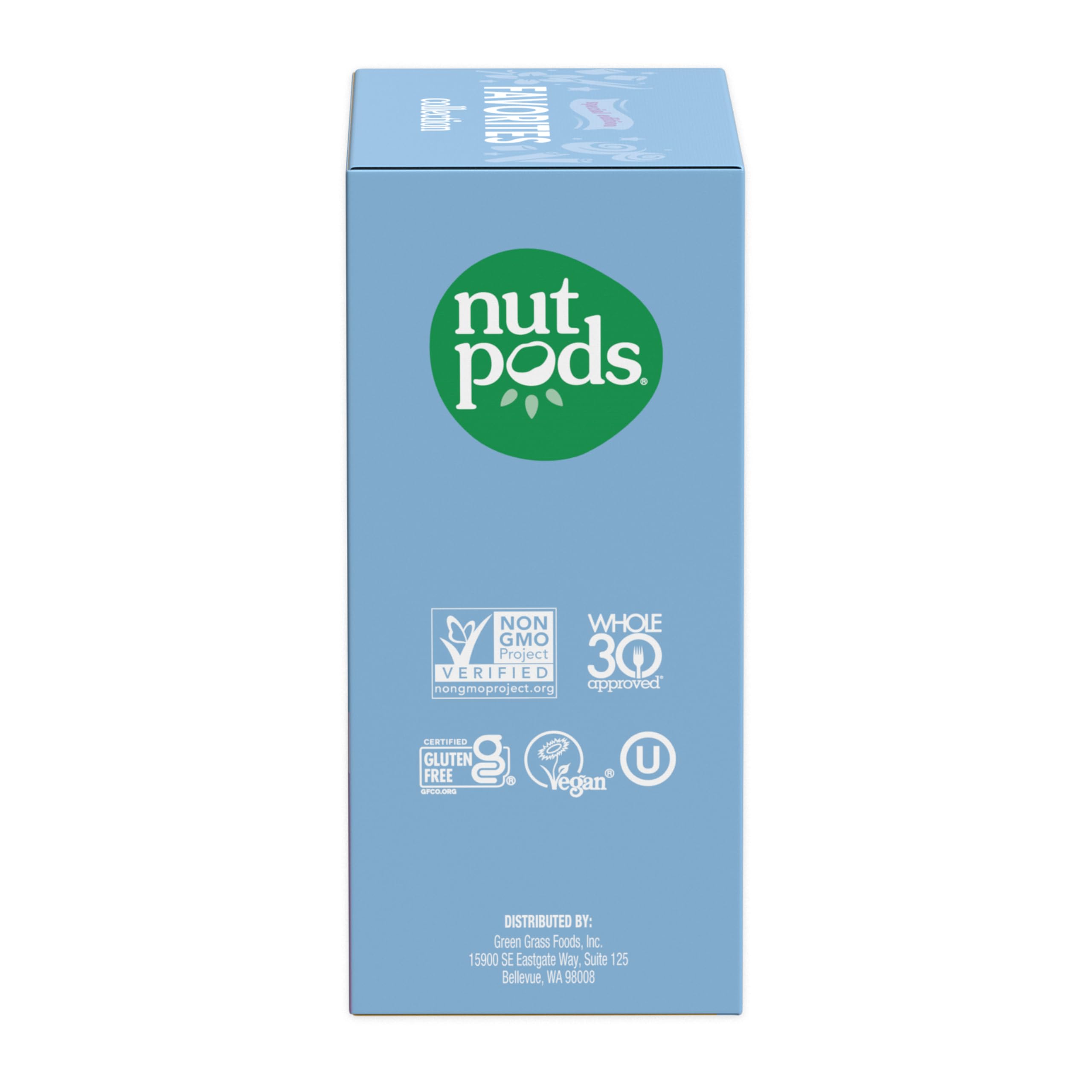 nutpods comparación de tamaño en mano para evaluar porción práctica