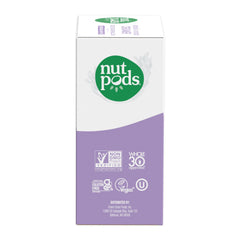 nutpods comparación de tamaño del envase para almacenamiento fácil