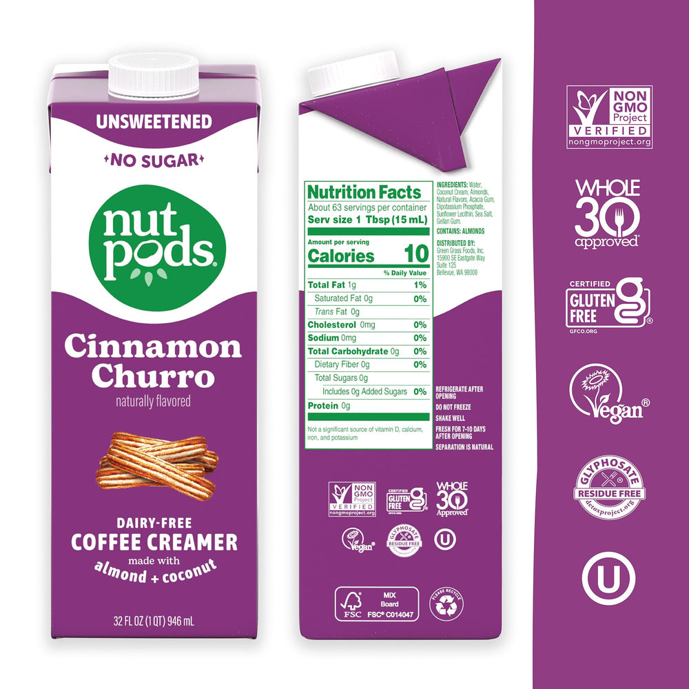 nutpods textura cremosa en cuchara mostrando consistencia y untuosidad
