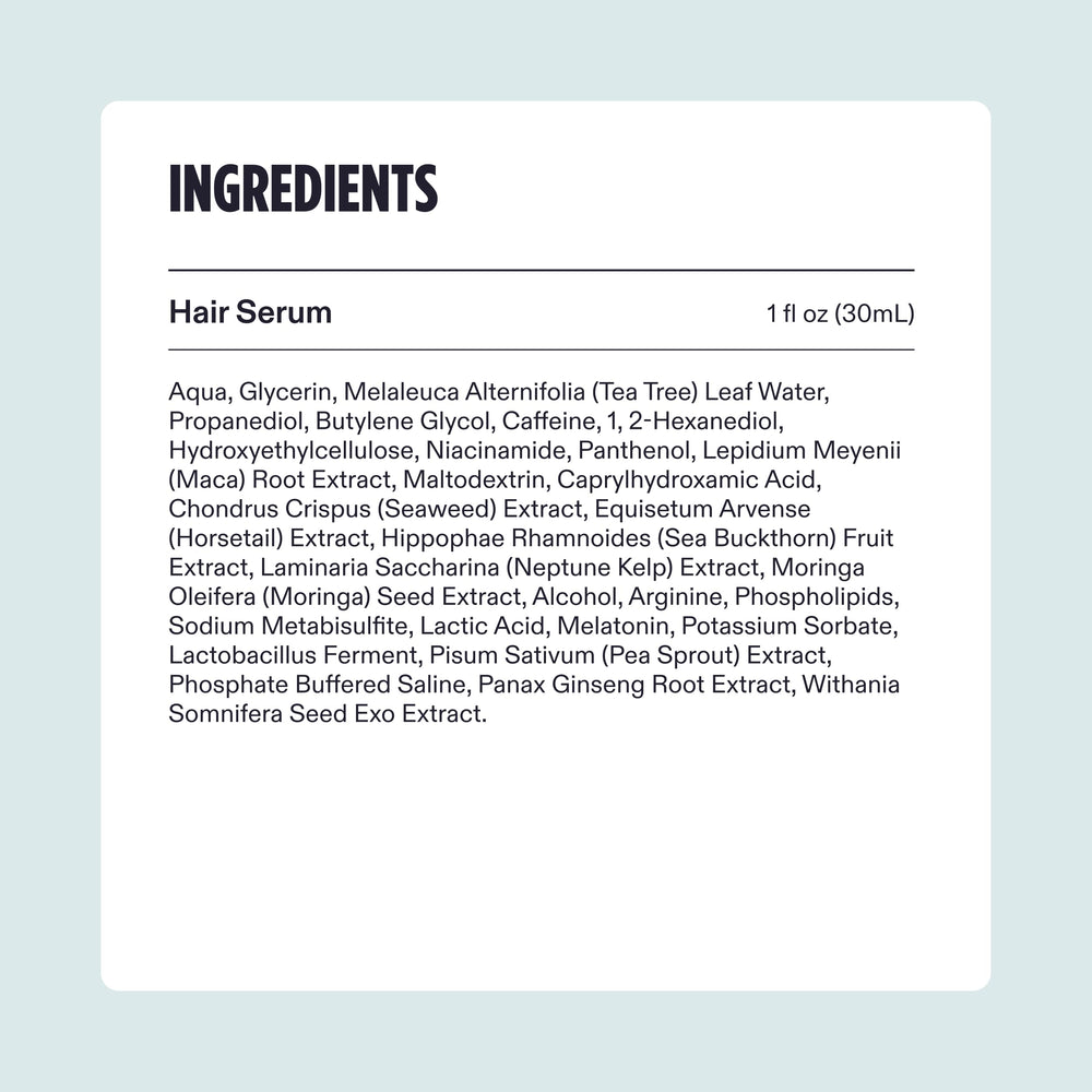 Nutrafol ingredientes activos en primer plano, apoyo nutricional capilar
