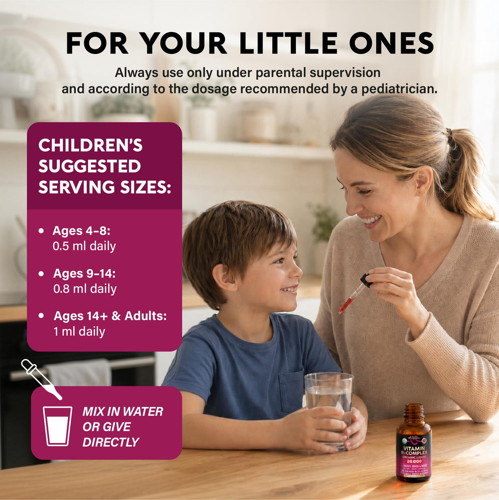 NUTRAHARMONY botella abierta mostrando el cuentagotas seguro