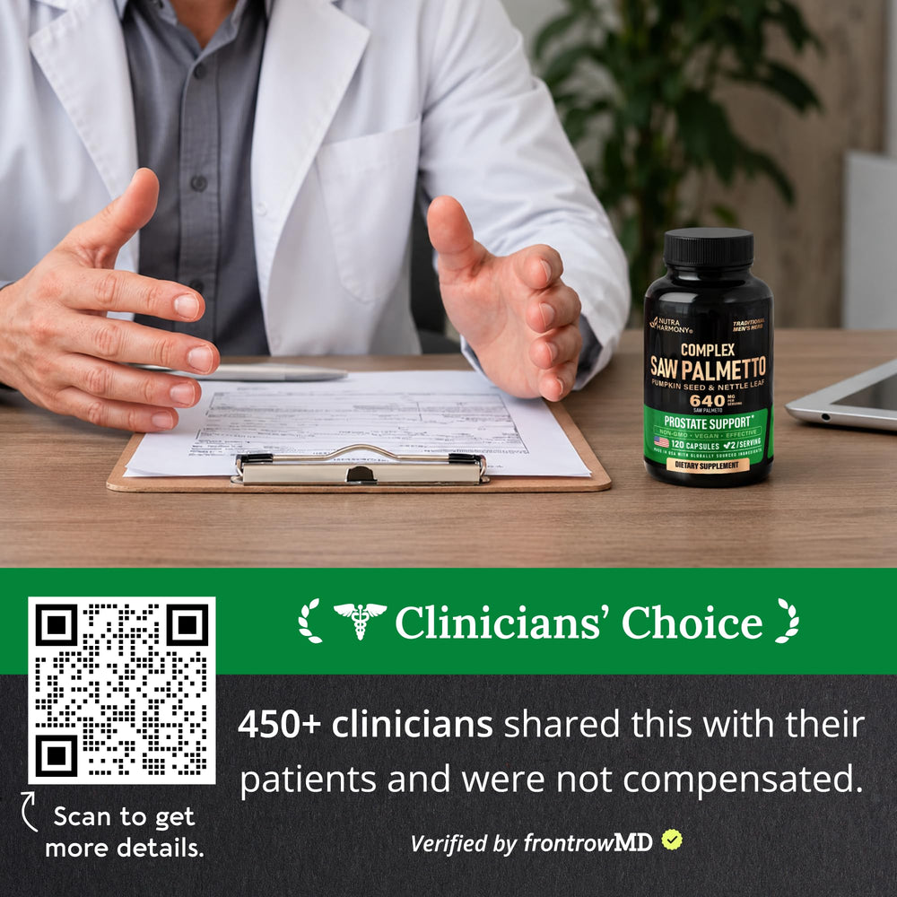 NUTRAHARMONY cápsula en mano para comparar tamaño y dosificación