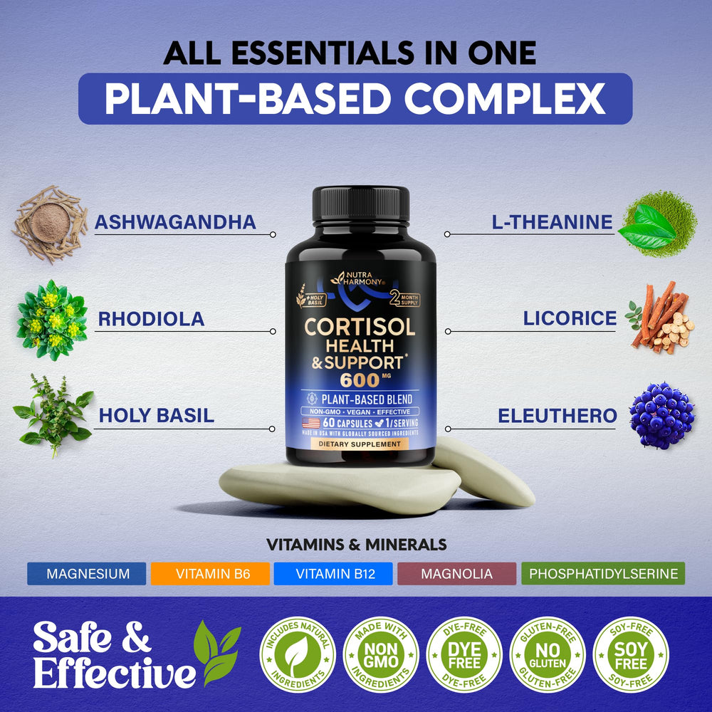 NUTRAHARMONY comparación de tamaño del frasco para referencia visual