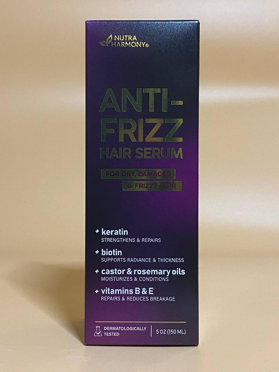 NUTRAHARMONY aplicación sobre cabello húmedo para alisar