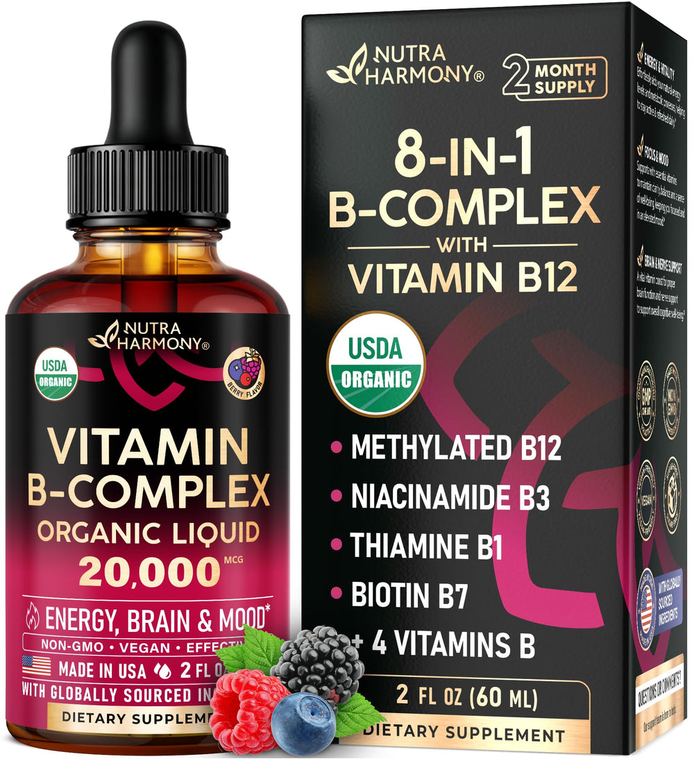 NUTRAHARMONY frente del empaque que muestra el producto y sus beneficios