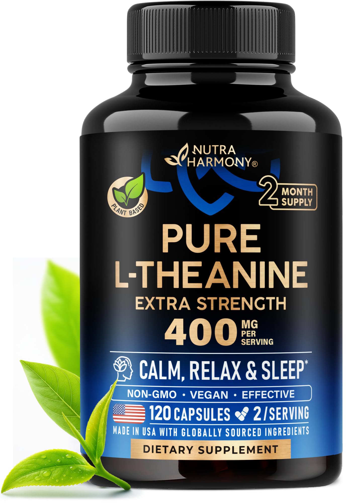 NUTRAHARMONY frontal del envase mostrando calma y confianza