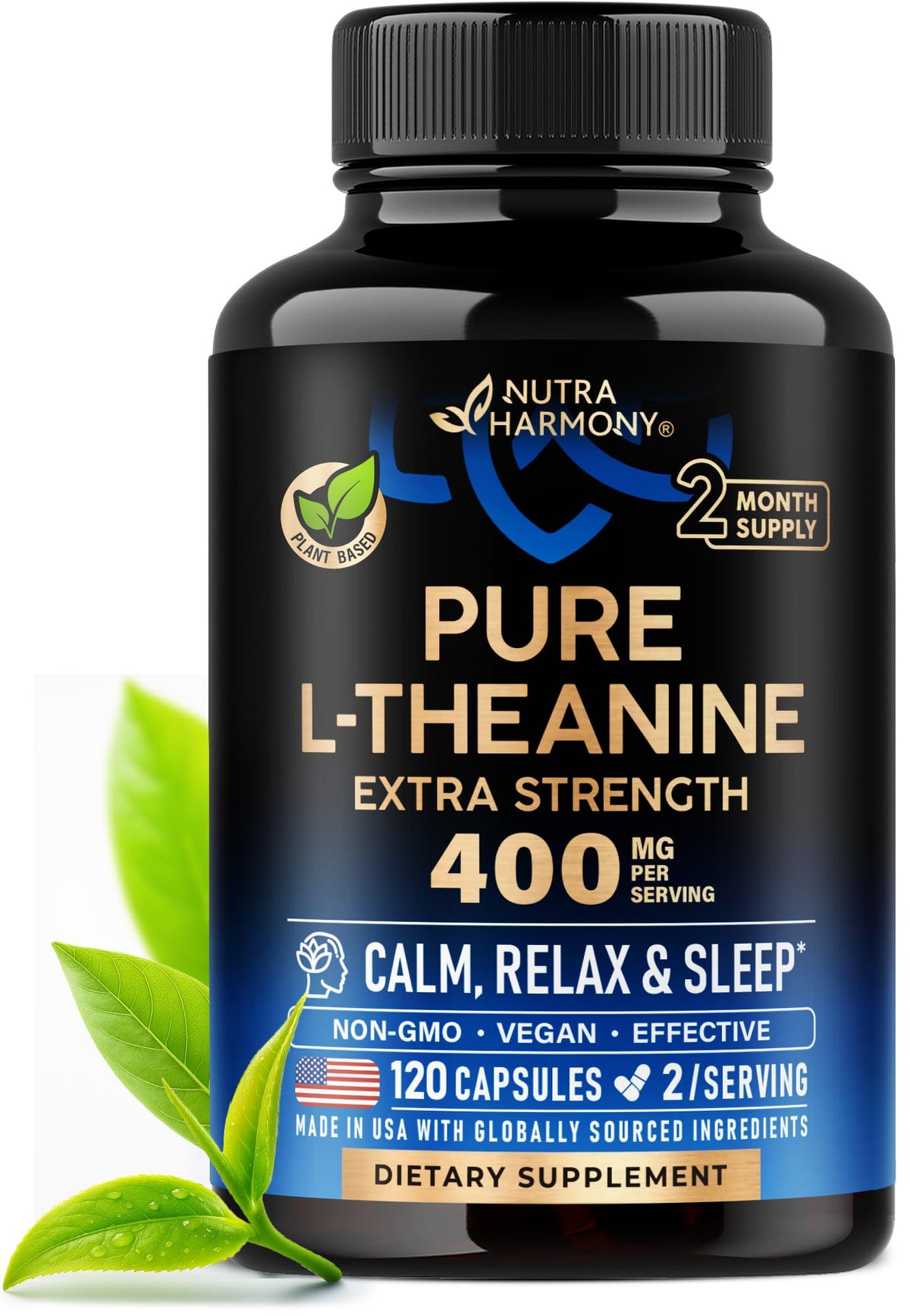 NUTRAHARMONY frontal del envase mostrando calma y confianza