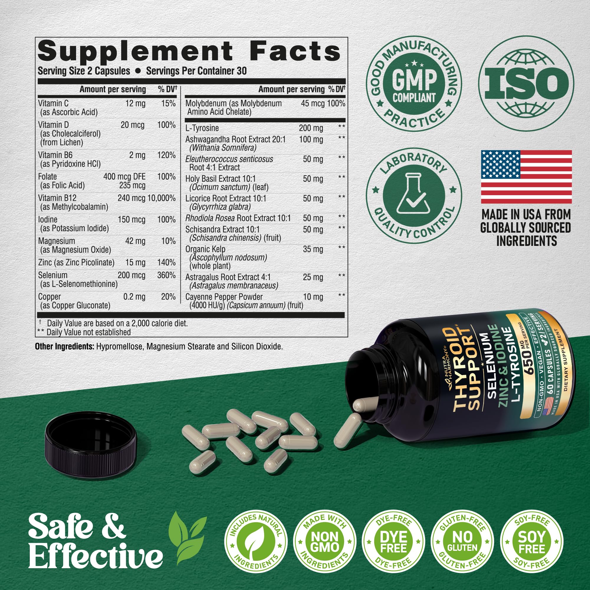 NUTRAHARMONY suplemento en mesa de desayuno para uso diario