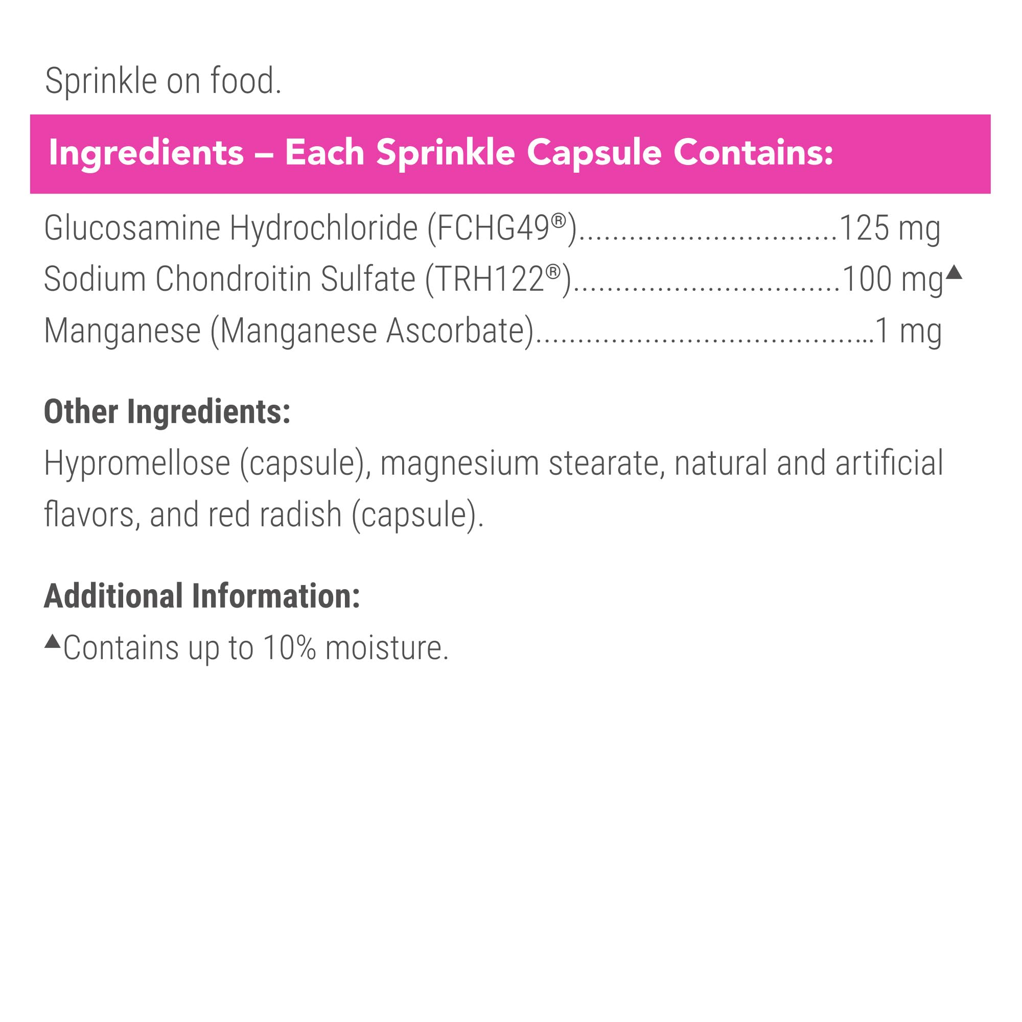 NutraMax Cosequin mixed into a bowl as cat eats, promoting acceptance