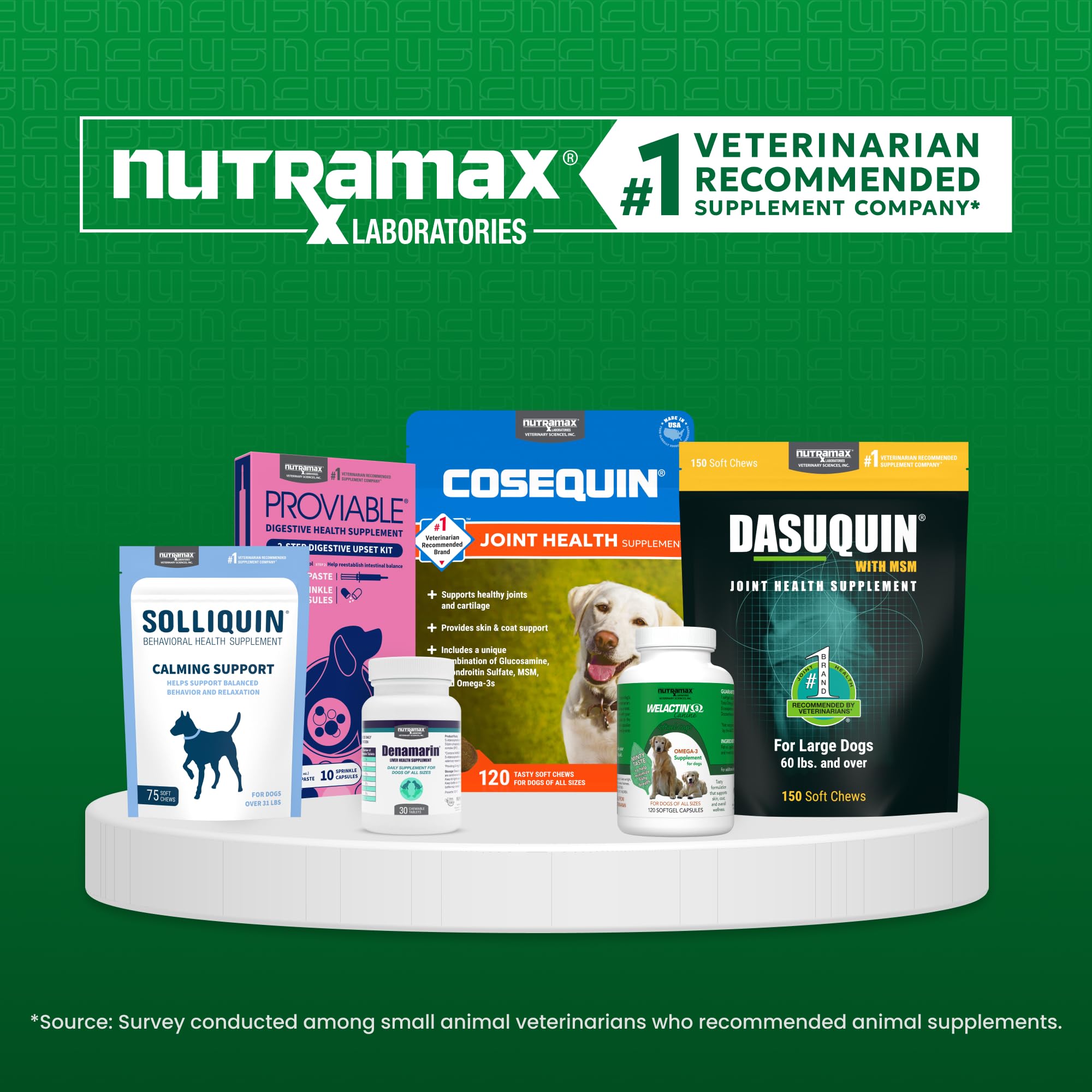 Nutramax Denamarin presentación de 30ct sobre mesa que exhibe el contenido del paquete