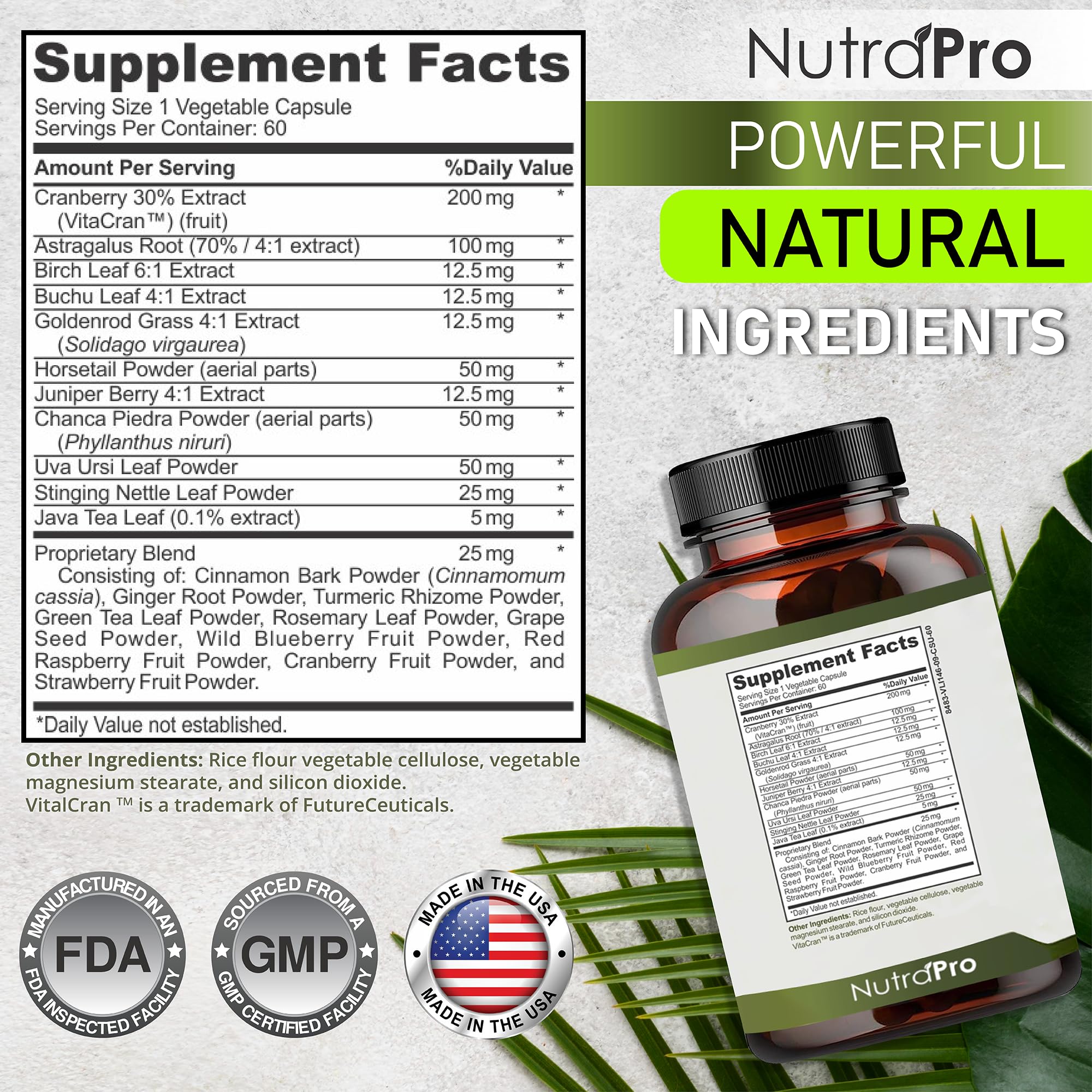 NutraPro comparación tamaño mano para visualizar la porción y conveniencia