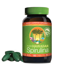 Nutrex Hawaii frasco de 180 tabletas, suministro prolongado y origen hawaiano