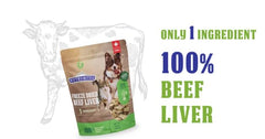 Nutri Bites trozos en mano para entrenamiento, porciones precisas y prácticas