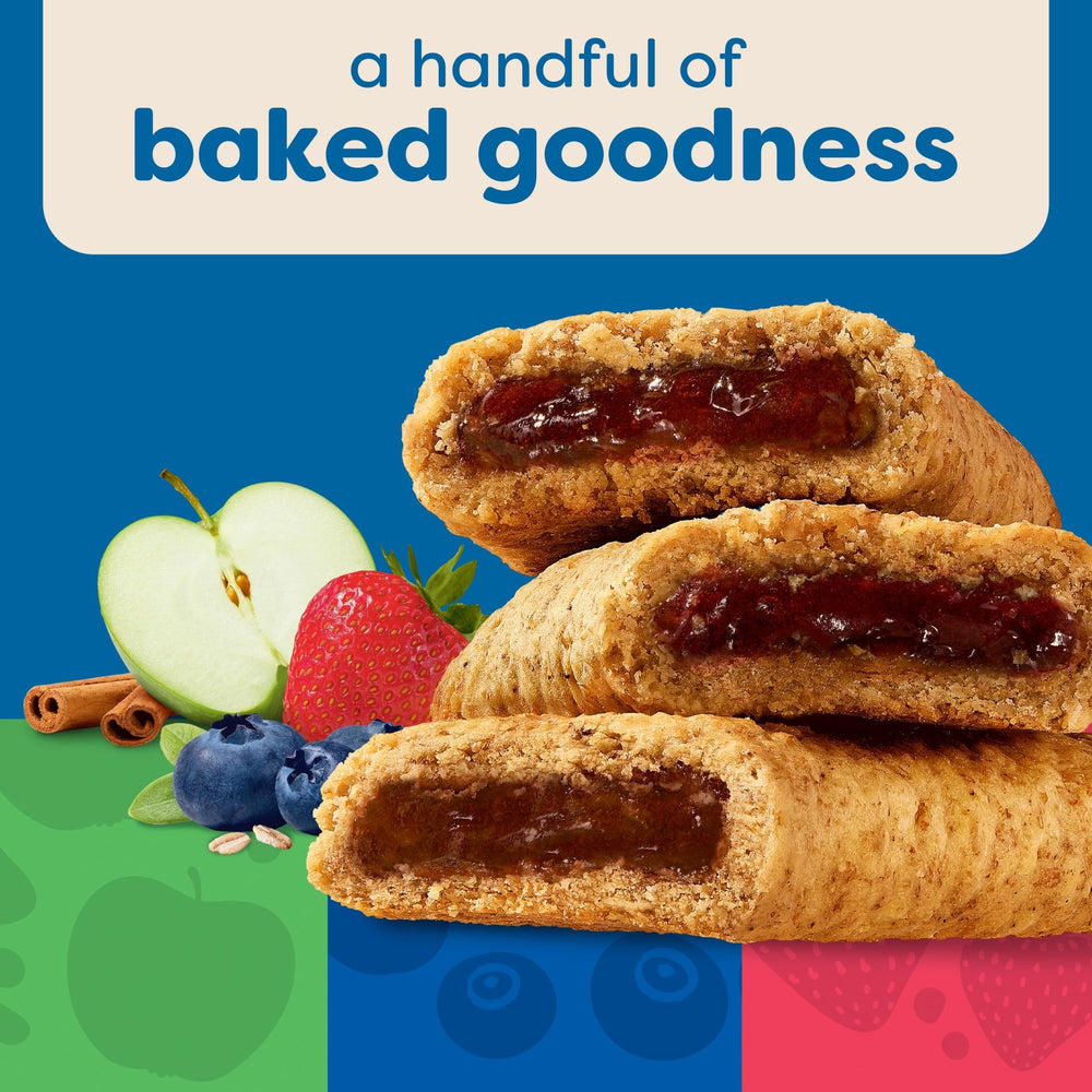 Nutri Grain relleno afrutado en primer plano que invita a probar