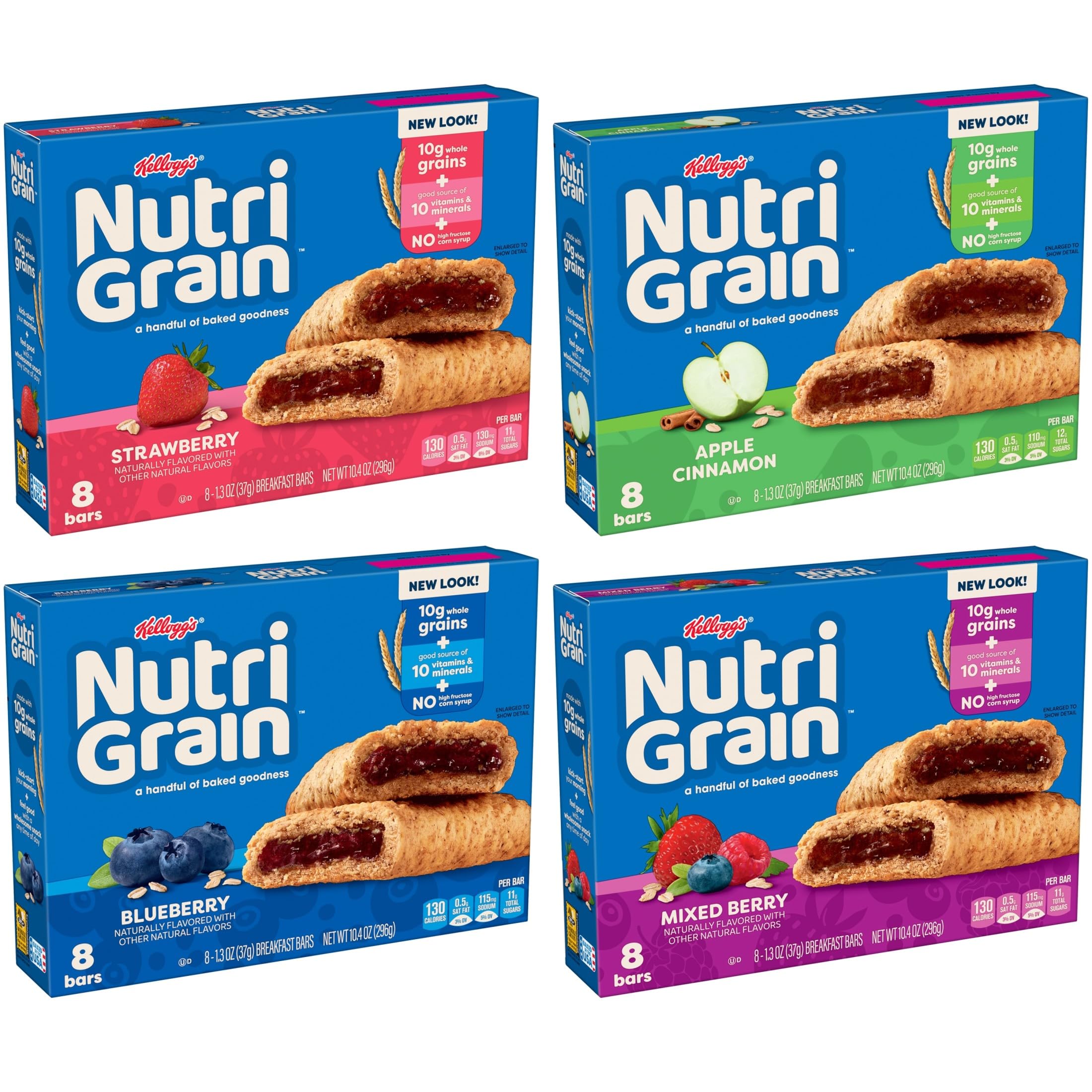Nutri Grain barra dentro de una lonchera lista como merienda