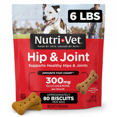 Nutri-Vet bag front view showing product name and weight, builds trust