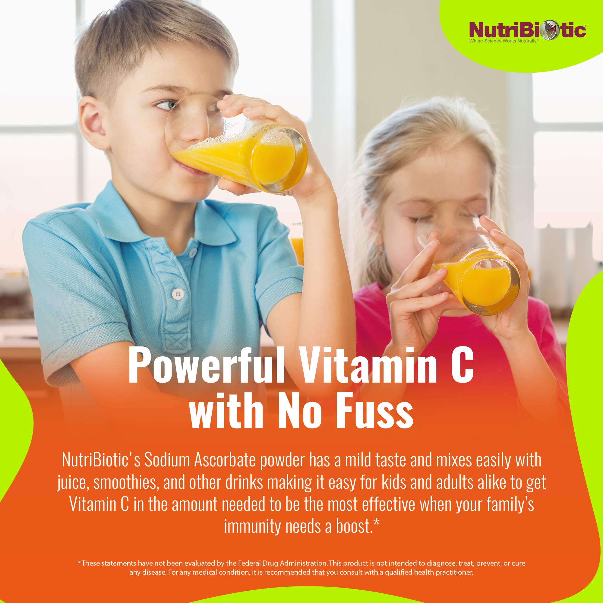 NutriBiotic cucharilla con porción, control de dosis sencillo