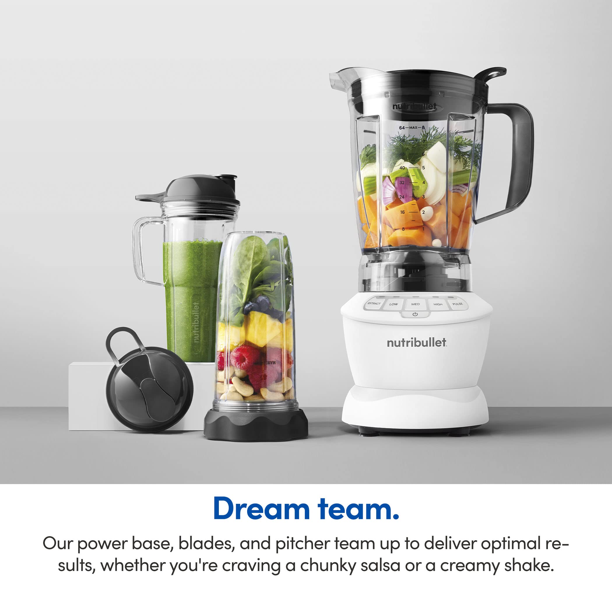 nutribullet contenido del paquete con libro de recetas, accesorios incluidos