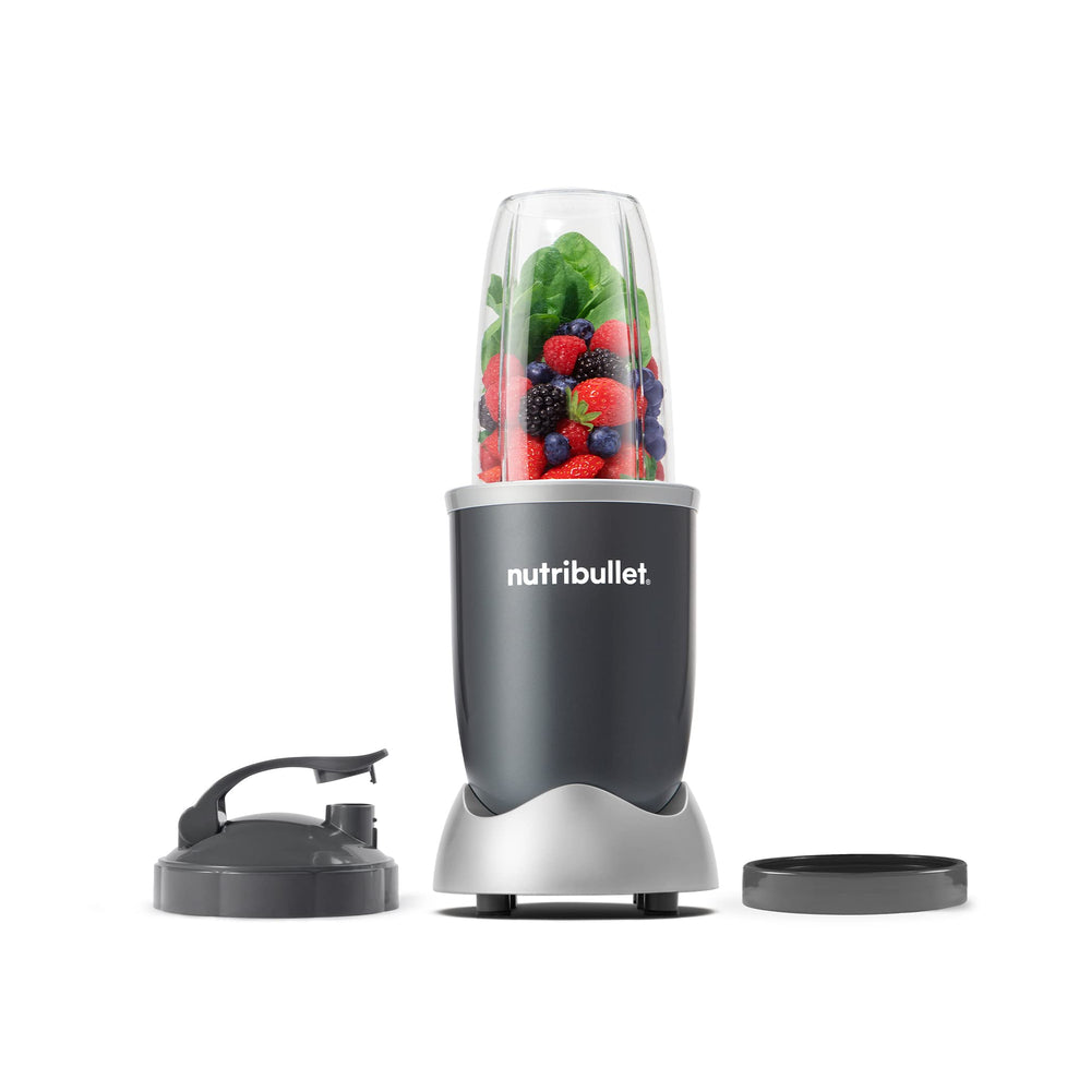 NutriBullet vista frontal de la base 600W, potencia compacta