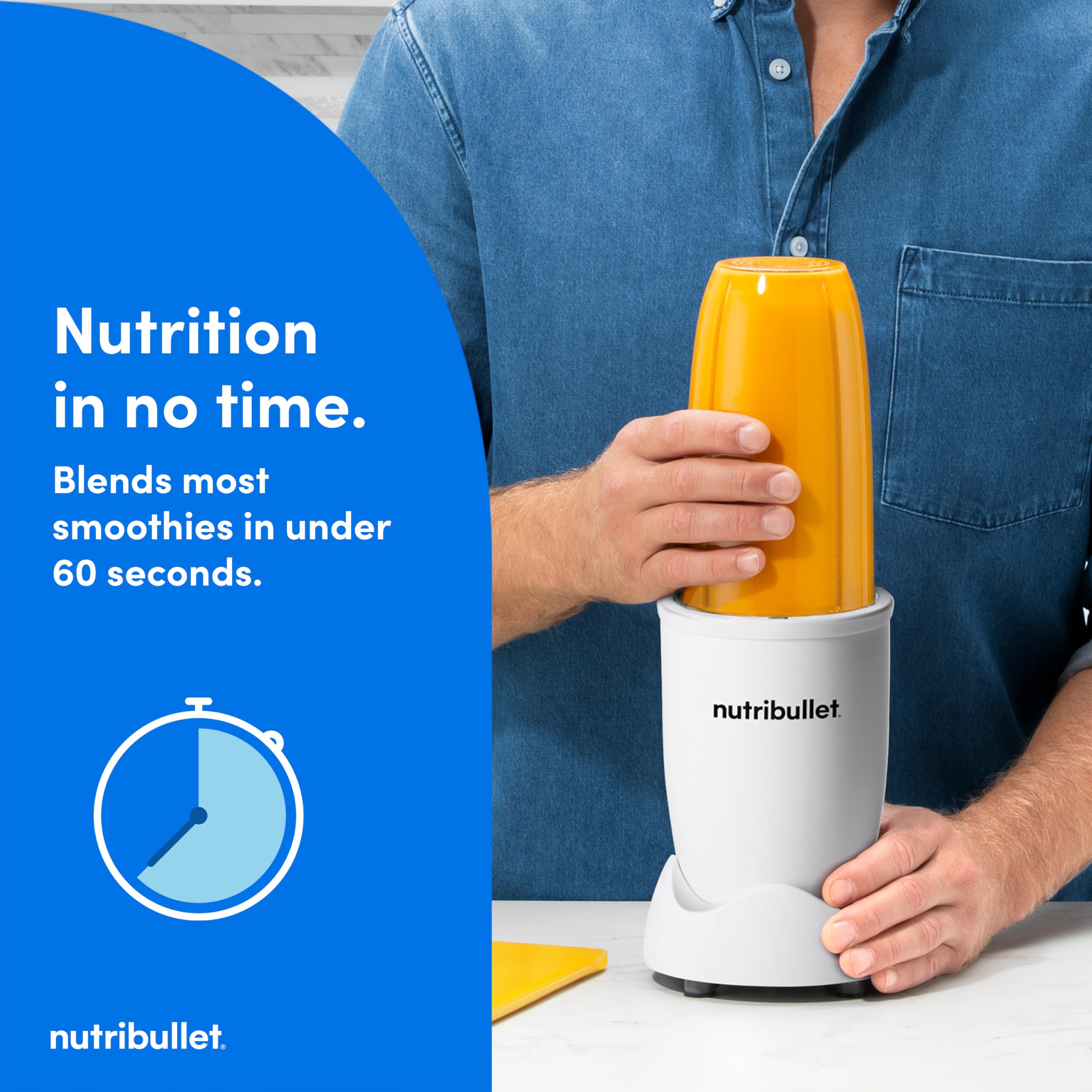 nutribullet Pro en cocina lifestyle prepara batidos rápidos con facilidad
