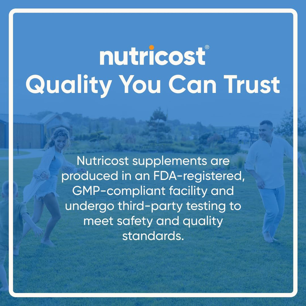 Nutricost frasco en ambiente de cocina que sugiere rutina saludable
