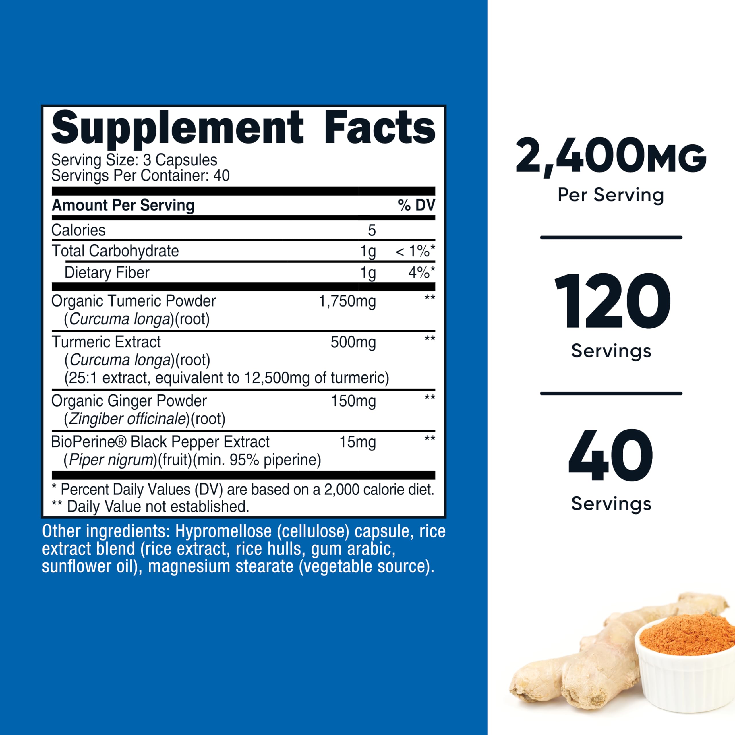Nutricost cápsulas detalle de textura y calidad del producto