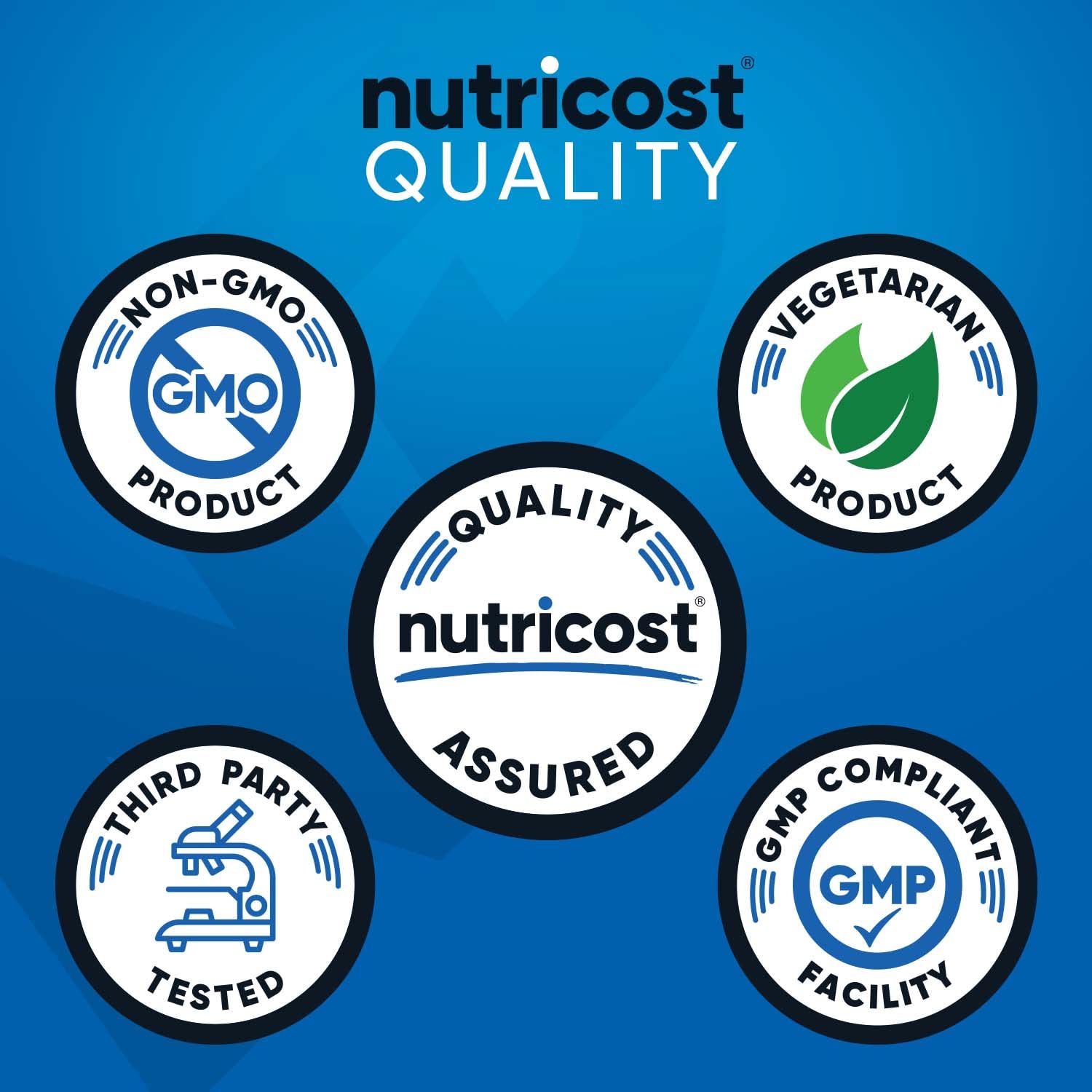 Nutricost stickpack junto a mano para comparar tamaño portable