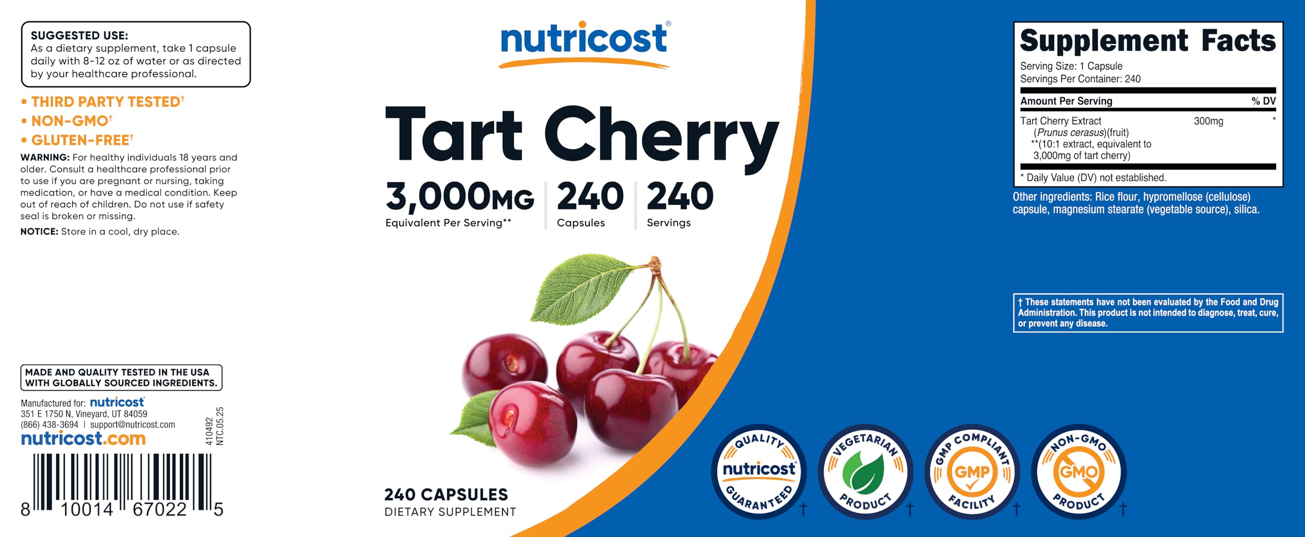 Nutricost frasco junto a rutina diaria para mostrar conveniencia