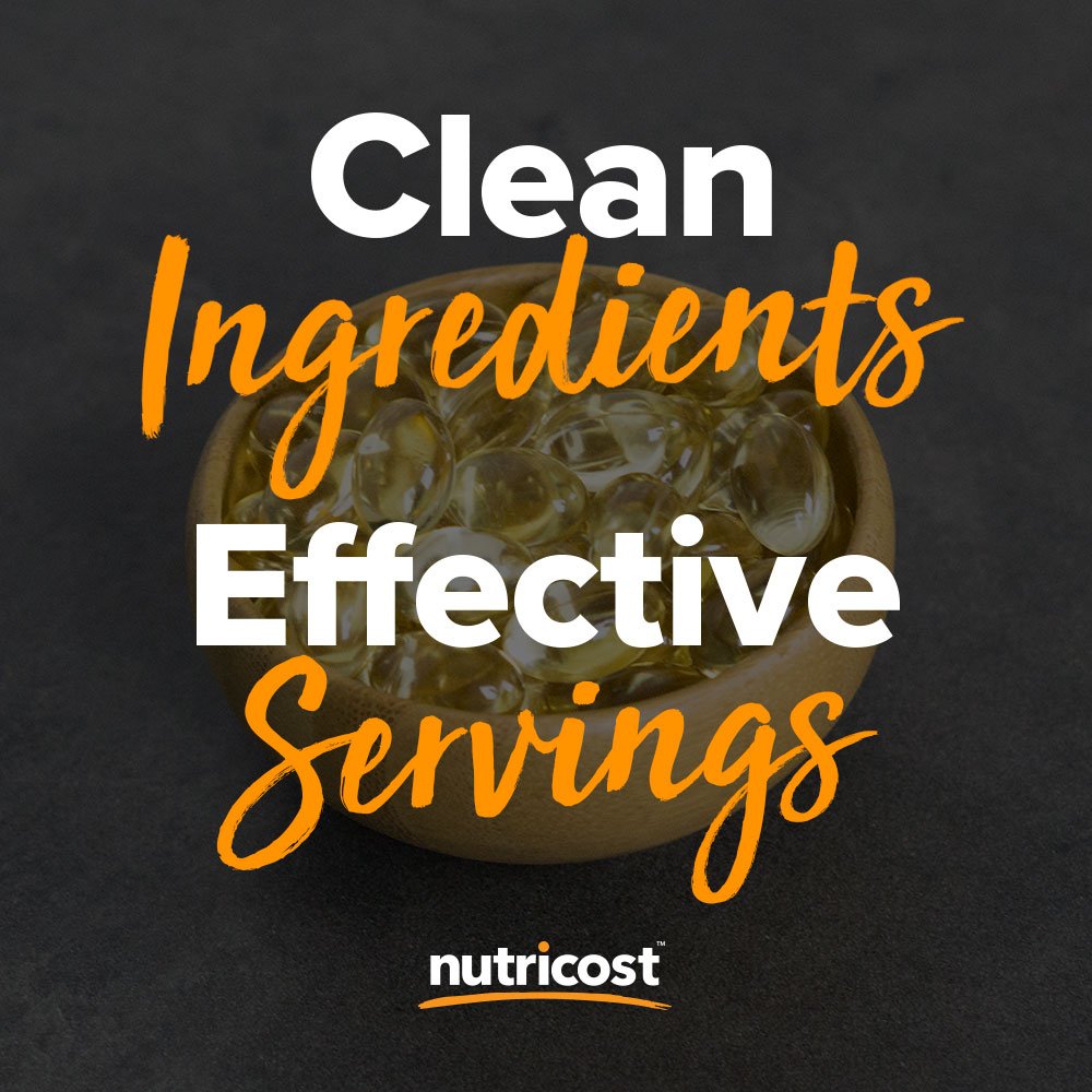 Nutricost frasco en ambiente de cocina para mostrar uso diario práctico