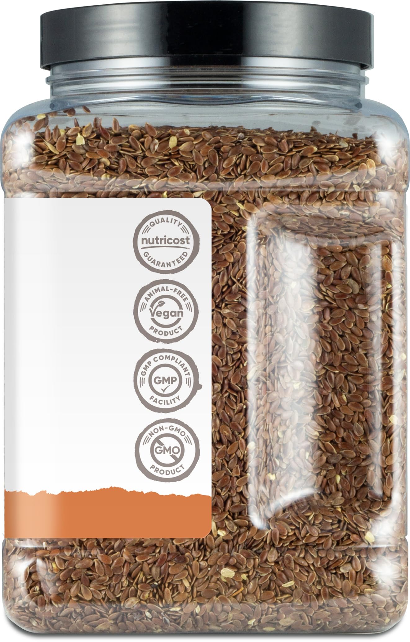 Nutricost etiqueta con certificaciones USDA Organic y CCOF ofrece confianza
