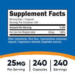 Nutricost cápsulas detalle con superficie lisa para mejor ingesta
