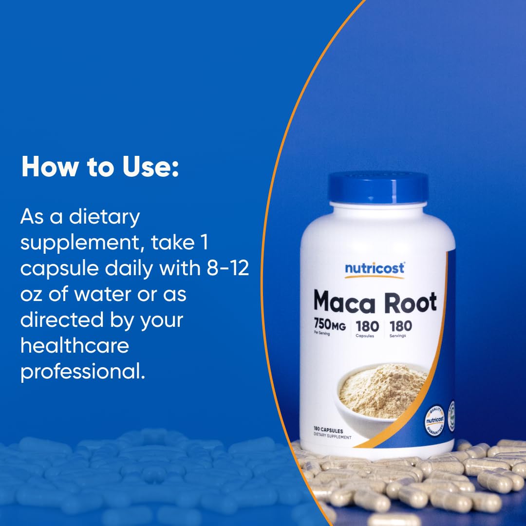 Nutricost raíces de maca peruanas frescas que enfatizan materia prima de calidad