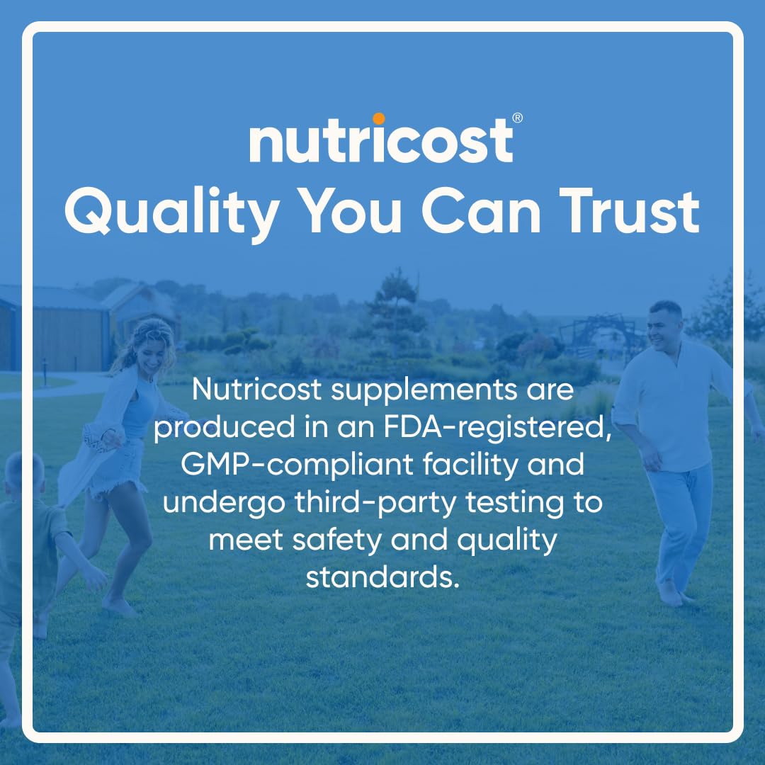 Nutricost sellos de certificación NSF y cumplimiento GMP