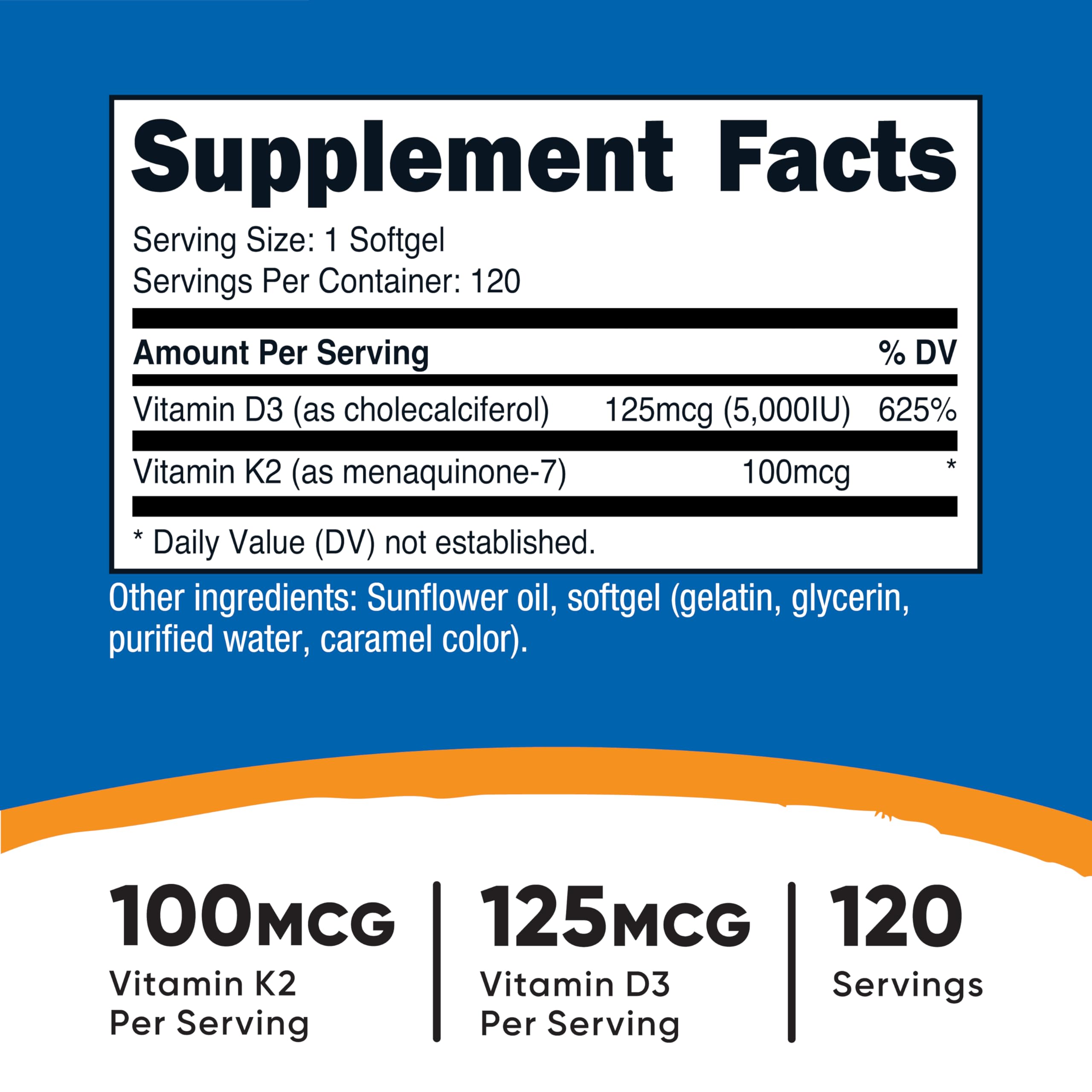 Nutricost primer plano de softgel con superficie lisa para fácil ingestión