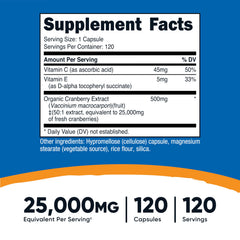Nutricost cápsula en mano mostrando tamaño y fácil ingestión