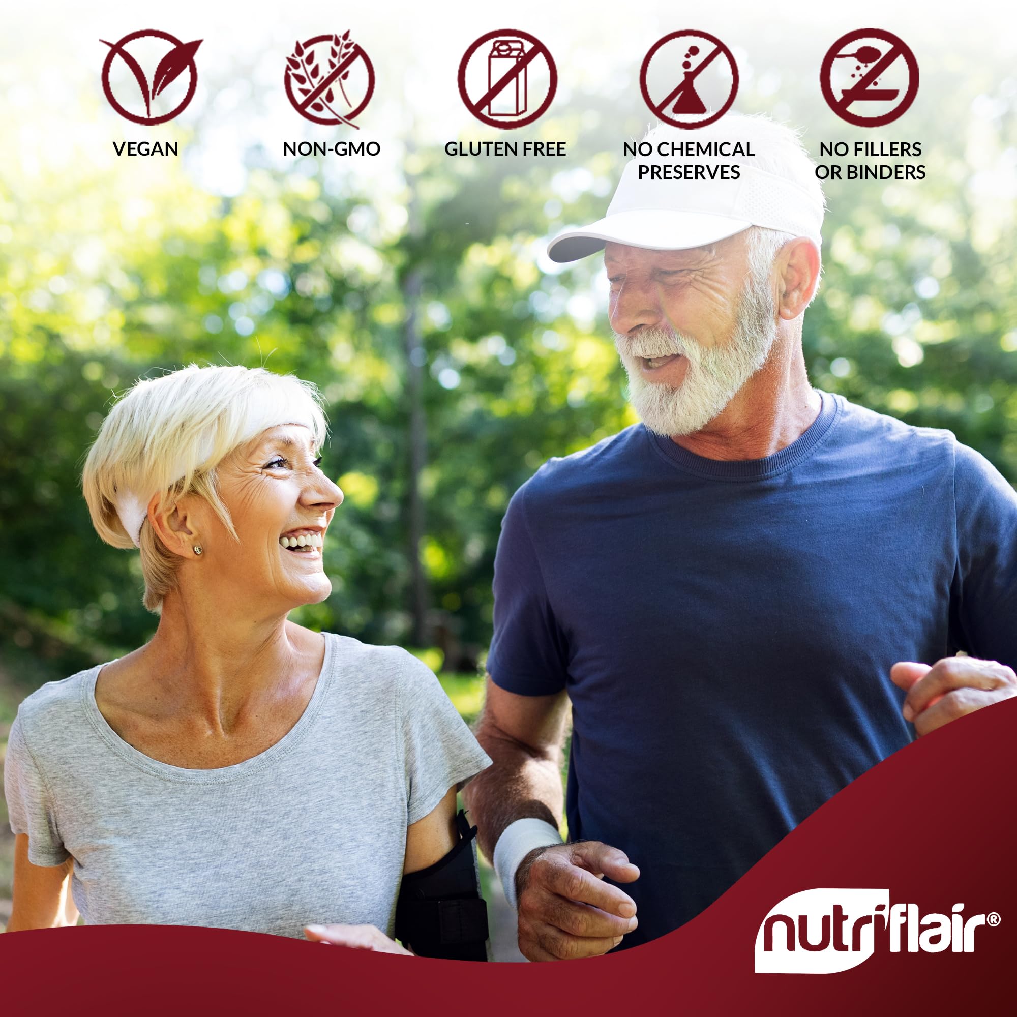 NutriFlair sello GMP certificando control de calidad y confianza