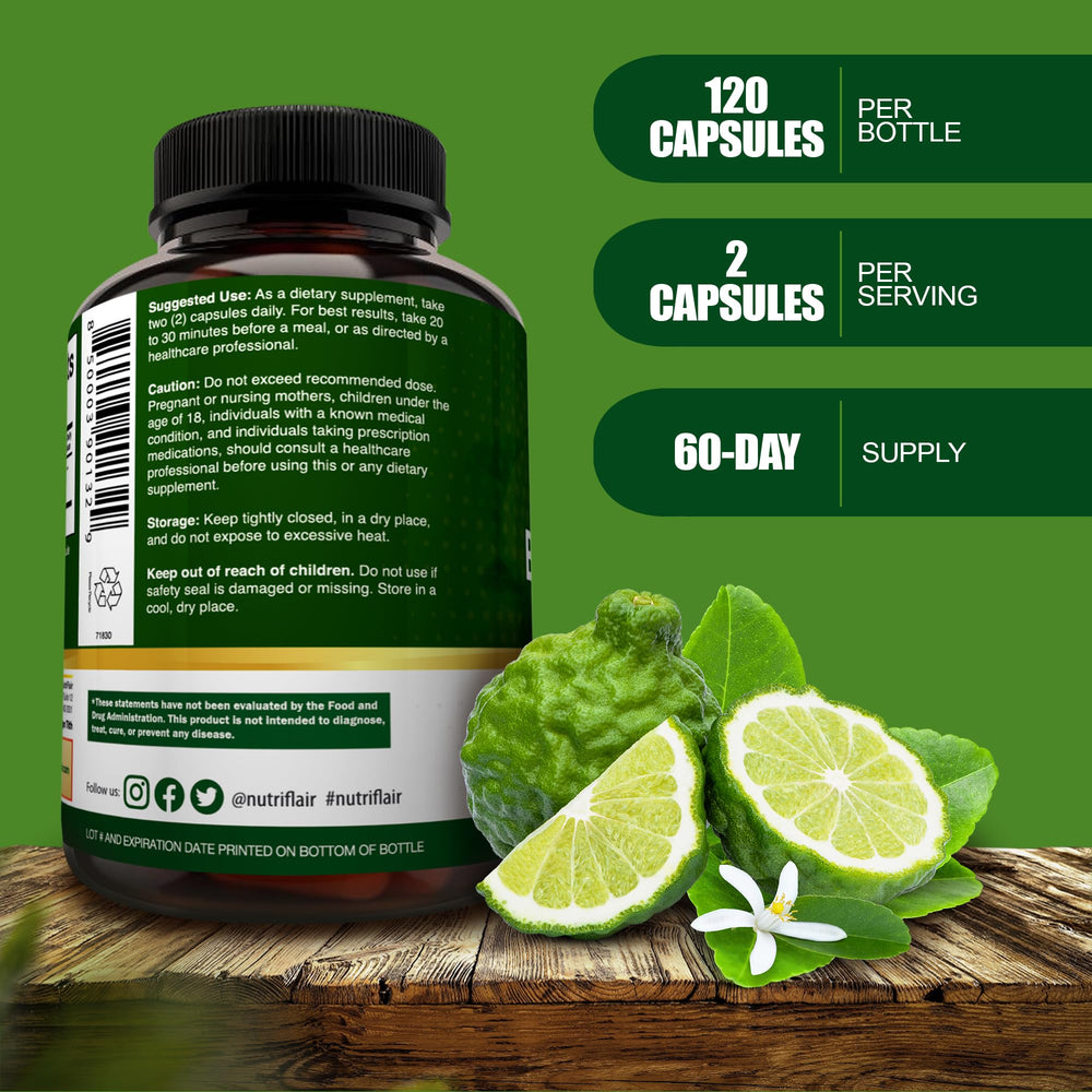NutriFlair polvo de extracto de bergamota para ver textura concentrada