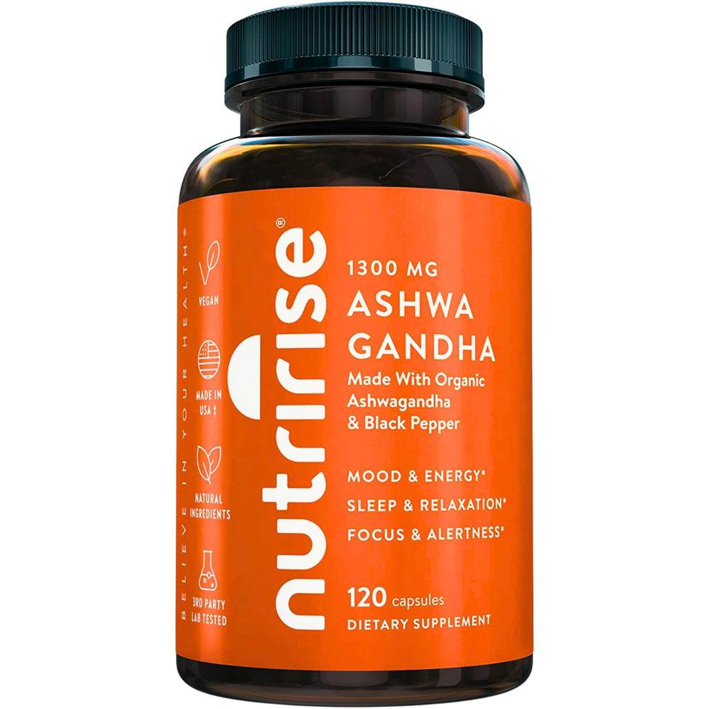 NutriRise envase frontal mostrando etiqueta y beneficio de equilibrio