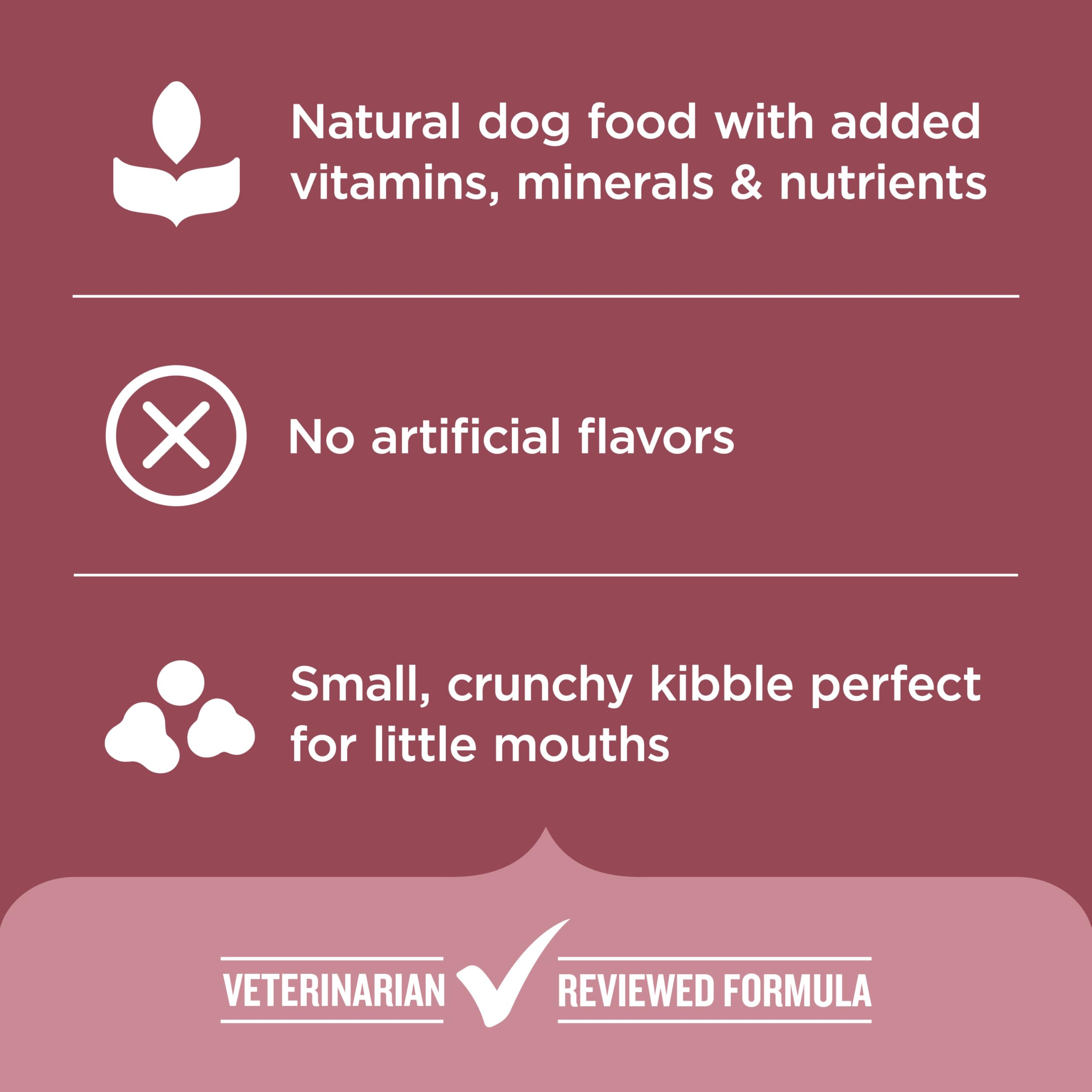 Nutrish etiqueta nutricional con detalles y claridad de ingredientes