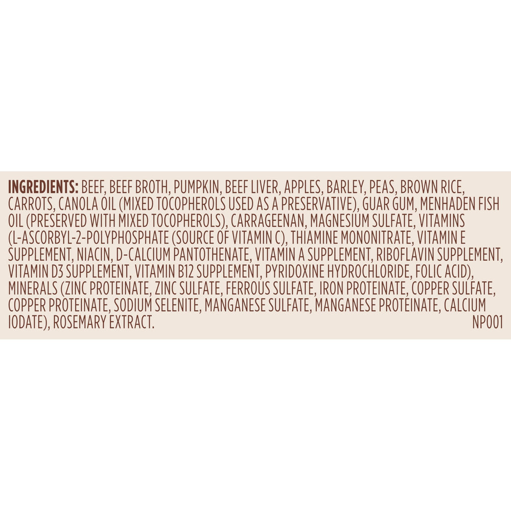 Nutrish pack de 12 latas listo para almacenamiento doméstico
