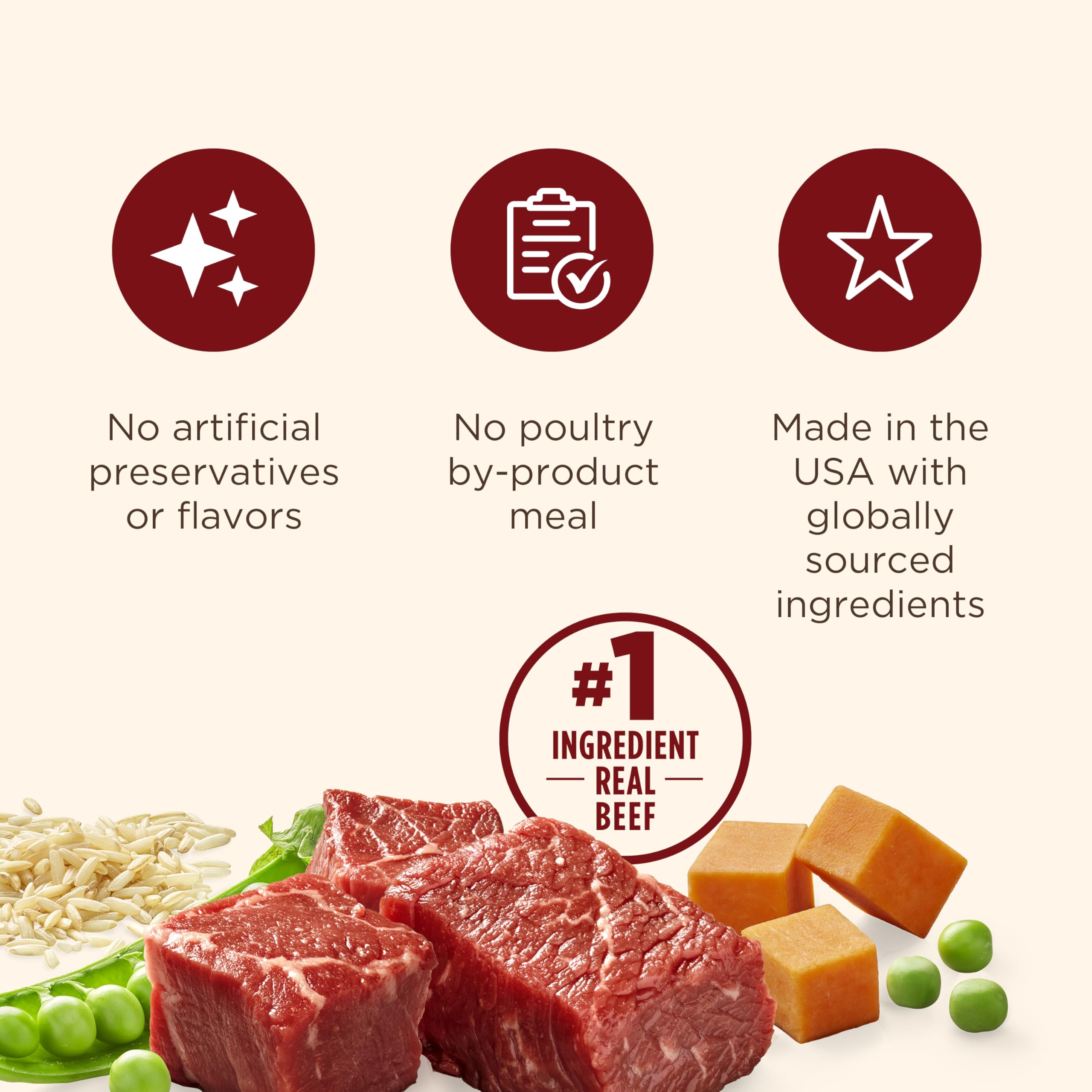 Nutrish lata abierta lista para servir y mantener frescura