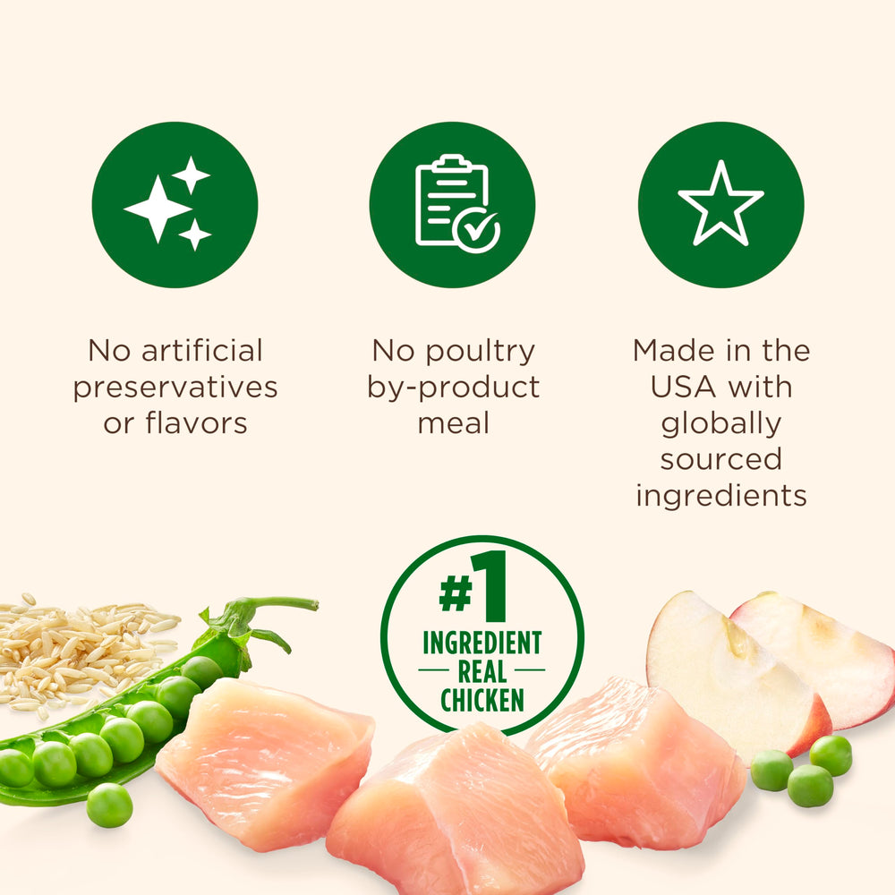 Nutrish porción servida en plato indicando apetito y aceptación