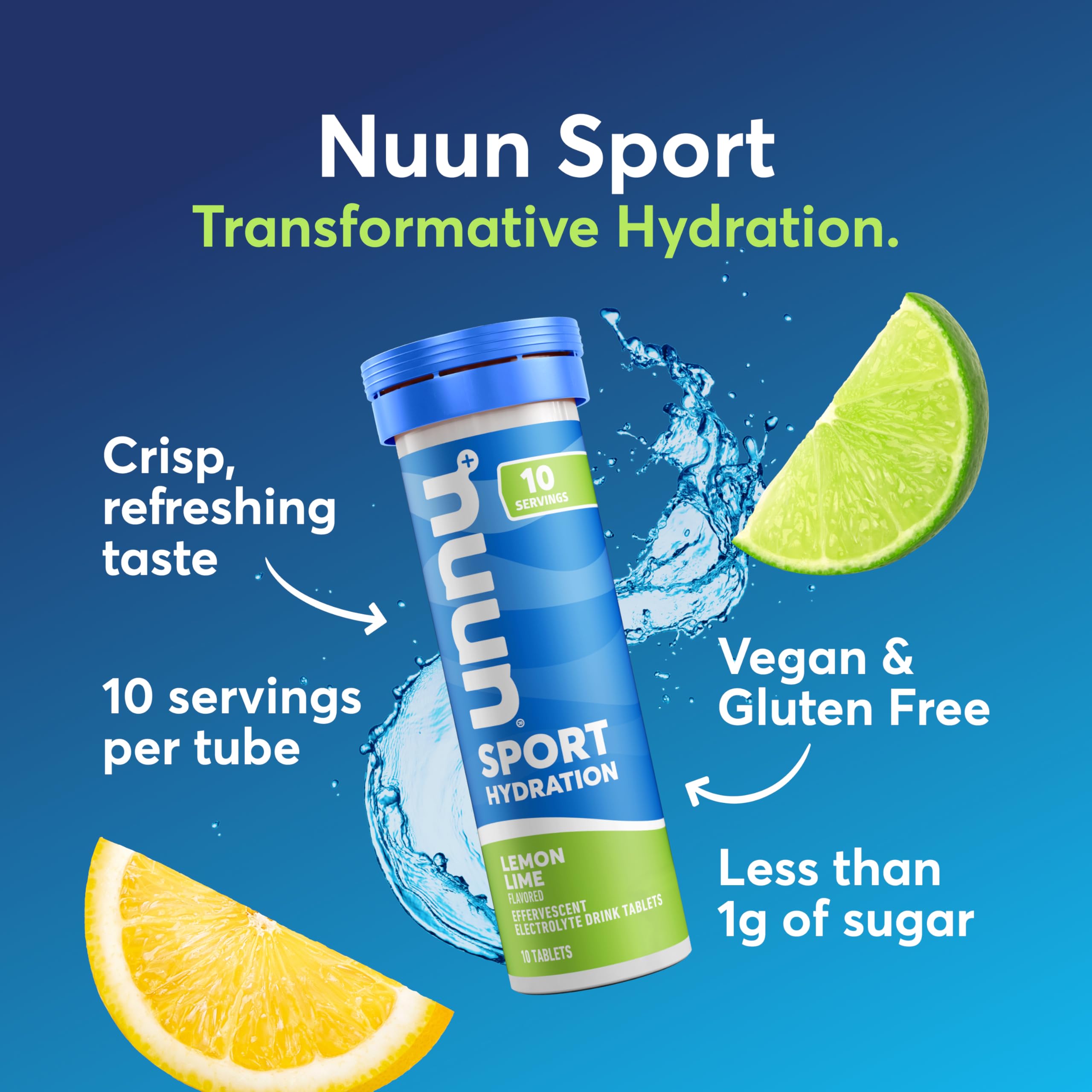 Close-up of Nuun tablets highlighting texture and easy-to-carry convenience